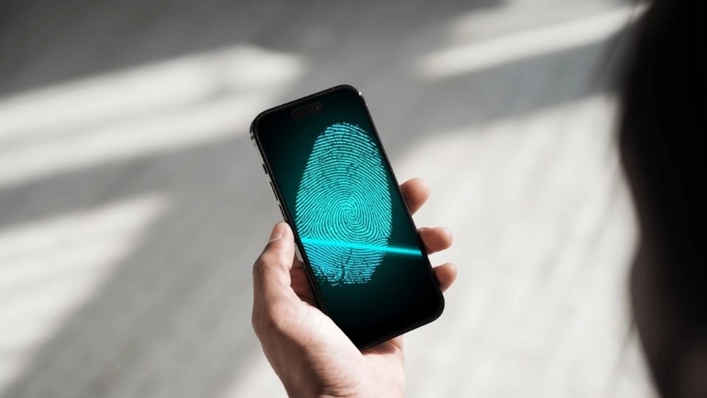 Mobilephone fingerprint biometrics